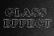 Glass Text Effect, a Layer Style Add-On by CreativeShaper (Thumbnail 1 of 3)