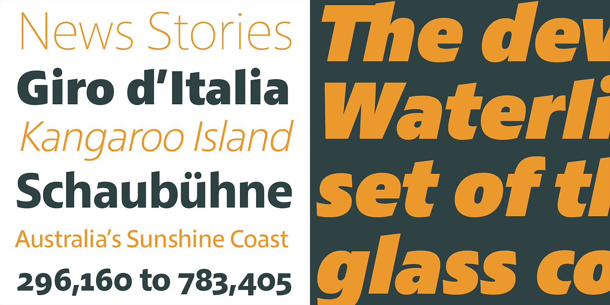 Croma Sans, a Sans Serif Font by Hoftype (Photo 3 of 10)