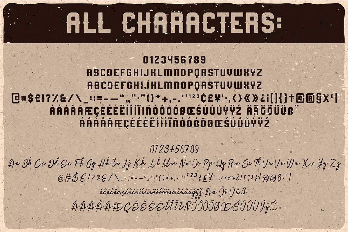 Heavy Boxing. Font Duo preview 2