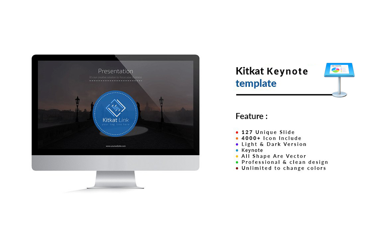 Kitkat Keynote Template, a Presentation Template by ZAAS (Photo 2 of 10)