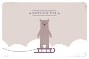 9 Cute Winter/Holiday Greeting Cards, a Graphic by jenny lipets (Thumbnail 3 of 10)