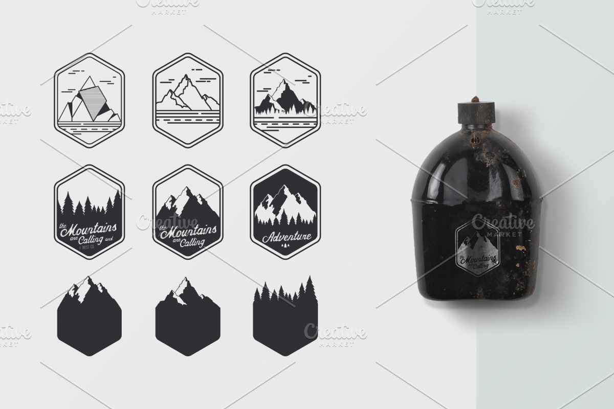 Travel graphic elements, an Object Graphic by Librebird (Photo 2 of 4)