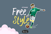 Free Style Marker Font 75% OFF, a Font by YandiDesigns (Thumbnail 1 of 4)