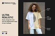 T-Shirt Mockup, a Shirt Mockup by Freeman Studio (Thumbnail 5 of 14)