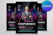 Church Conference Flyer Template, a Flyer Template by Psd Templates (Thumbnail 1 of 2)