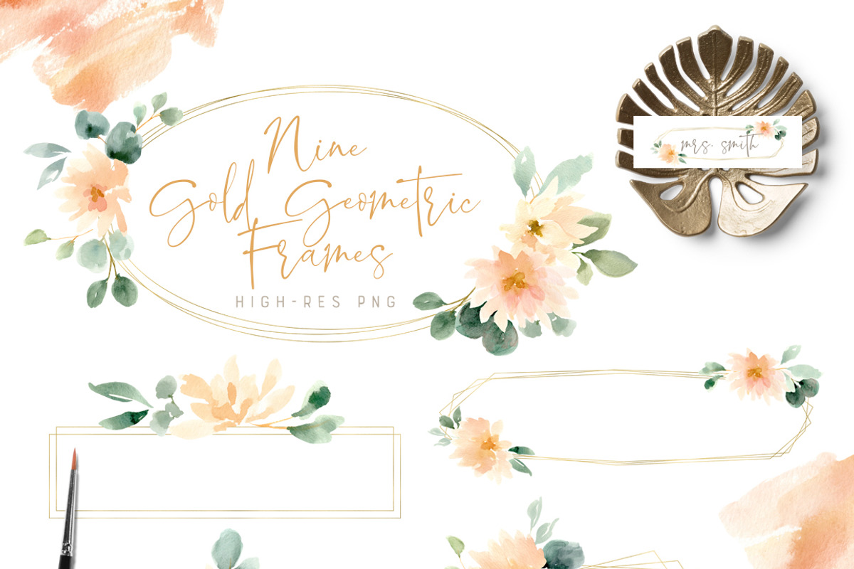 Peach and Cream Dahlias, an Illustration by Kim Thoa Designs (Photo 5 of 14)