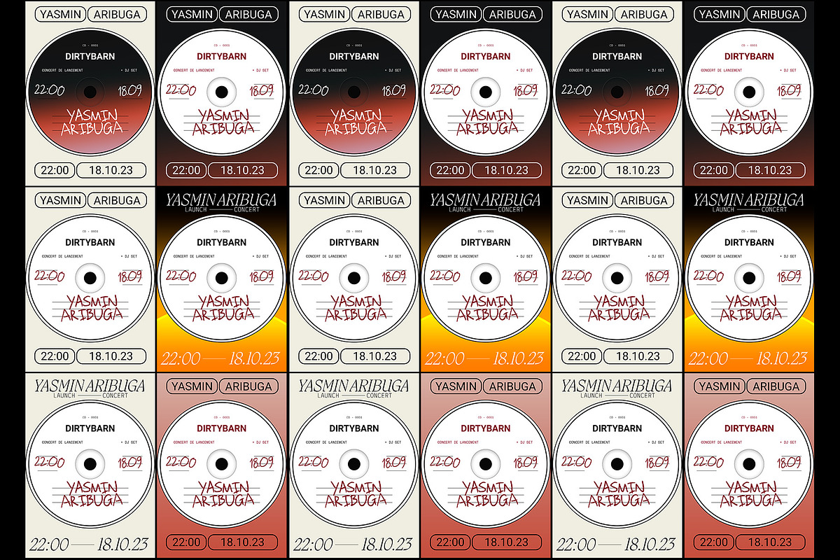 Modern and Neat Poster Templates, a Design Template by Dirtybarn (Photo 14 of 15)