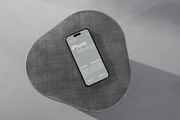 Realistic iPhone Pro Mockup PSD, an iPhone Mockup by Feel This (Thumbnail 1 of 2)