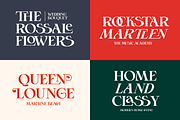 Belma Moghena - Decorative Serif, a Serif Font by Bring To Type (Thumbnail 6 of 10)