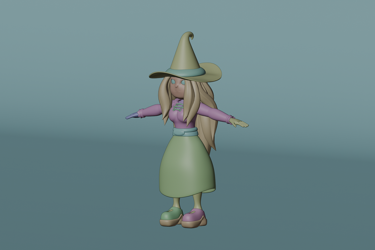 Halloween 3D Character Pack 04, a Characters & Person 3D Model by Dudukbersama (Photo 3 of 5)