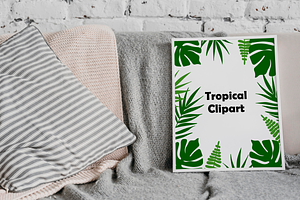 Tropical Clipart Sublimation