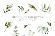 Green leaves | Botanical set, a Decorative Illustration by Karma (Thumbnail 15 of 18)
