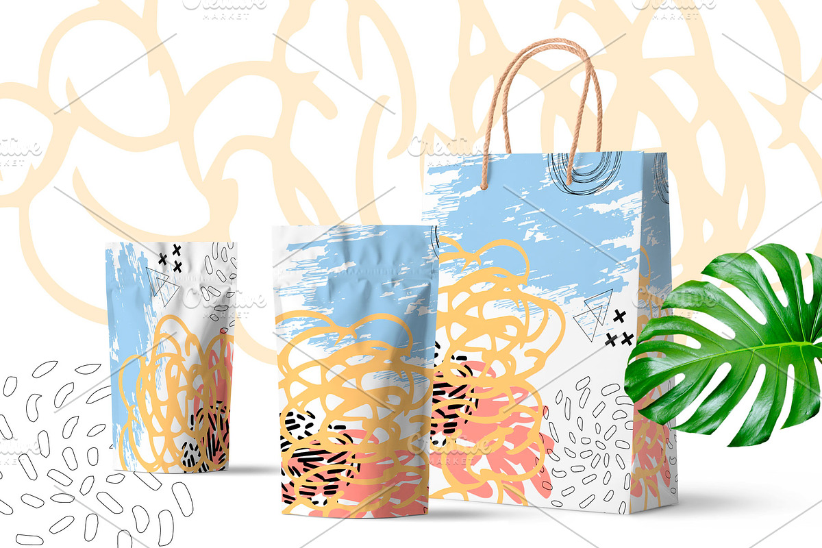Templates, patterns, elements., a Decorative Illustration by Polanika (Photo 3 of 12)