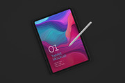 iPad Pro Mockup Set | Tablet Screen, an iPad Mockup by Deeplab (Thumbnail 6 of 19)