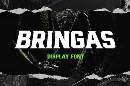 Bringas - Display Font, a Font by Novitype