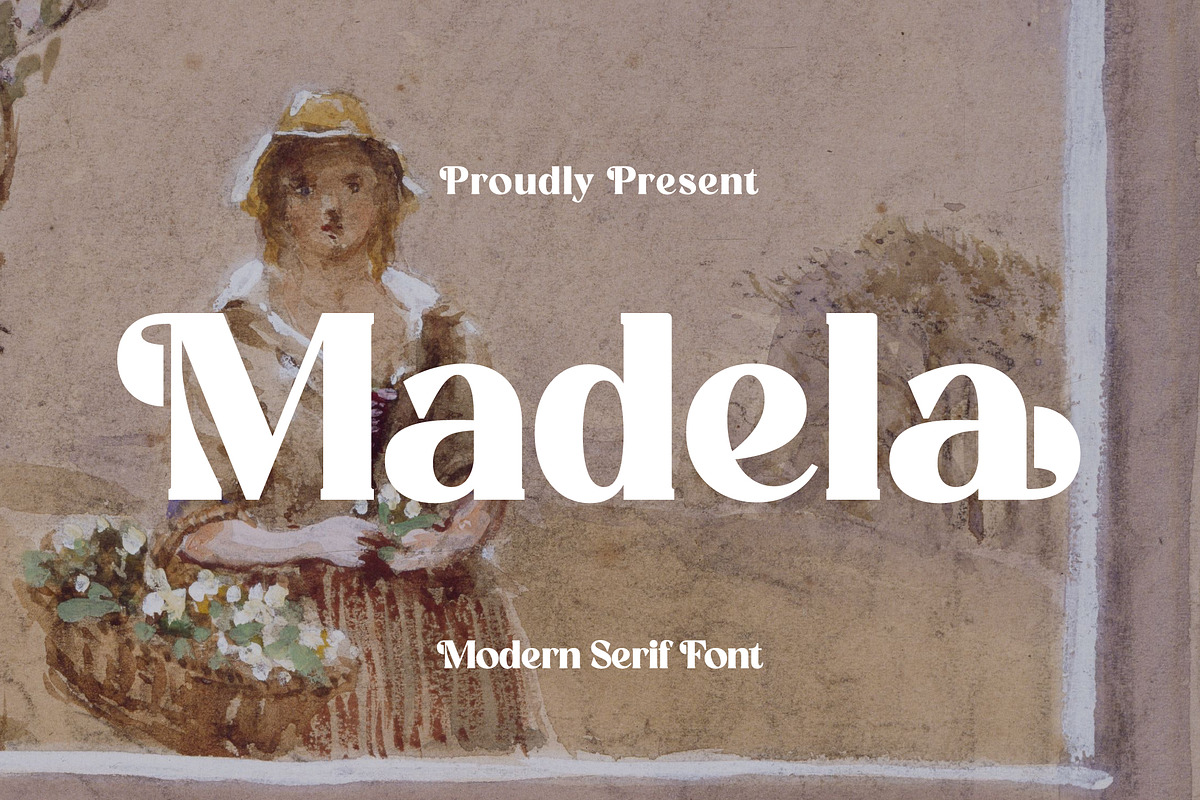 Madela Modern and Classic Serif Font, a Serif Font by Storytype Studio (Photo 1 of 15)