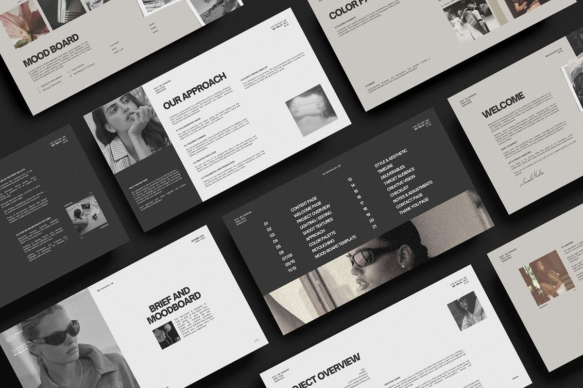 Photography Brief & Moodboard Canva, a Presentation Template by Amaré Creative (Photo 5 of 7)