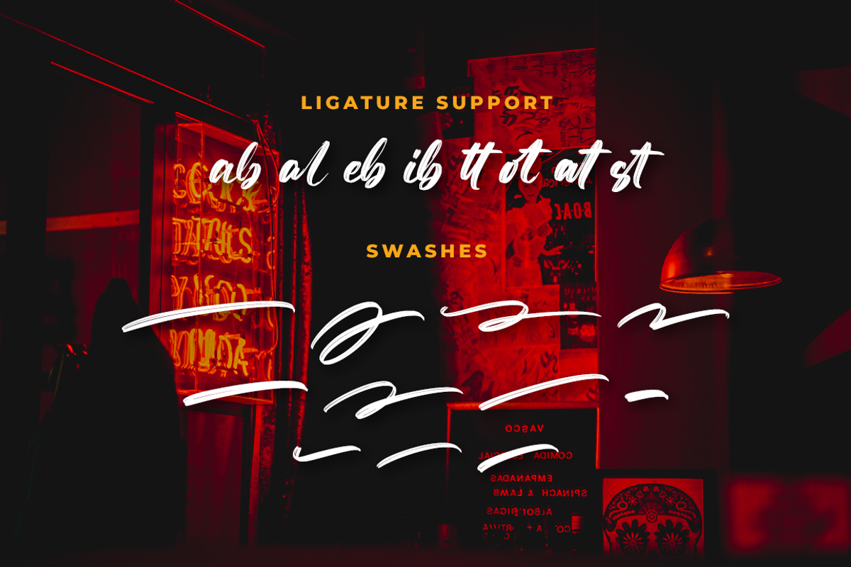 Attacks Font, a Script Font by Fatmawati (Photo 11 of 12)