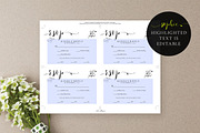 Wedding RSVP Card Template, Sophie, an Invitation Template by Alice Bluefox (Thumbnail 6 of 8)