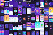 GUI - Neon2, an UI Kit Template by LAYERLAB (Thumbnail 7 of 34)