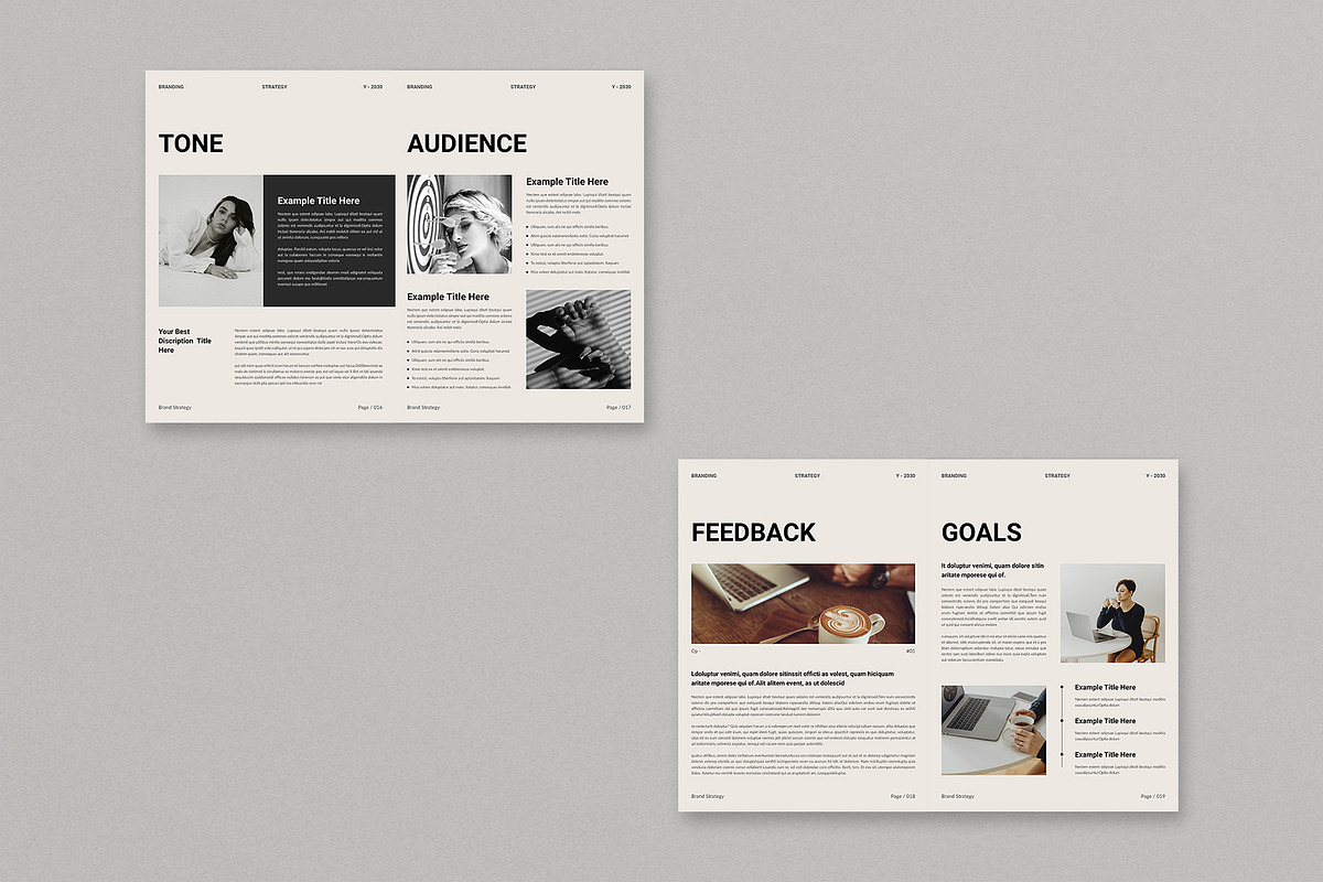 Brand Strategy Framework Template, a Brochure Template by Cleffon_Graphic_Studio (Photo 6 of 7)