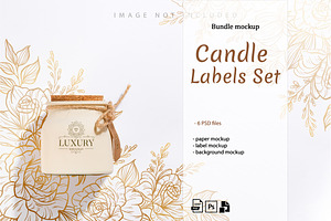 Candle Labels Set