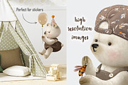 Teddy bear, an Illustration by TanyaSchuka (Thumbnail 5 of 5)