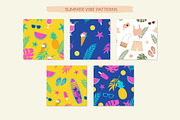 Summer Vibes – Vector Beach Clipart, a Seasonal Illustration by Nadezhda Mikhailova (Thumbnail 4 of 9)