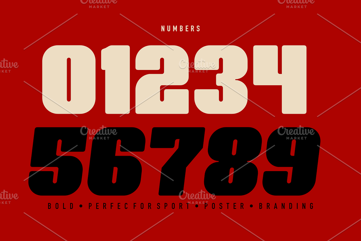 Block Head – Geometric Display Font, a Sans Serif Font by Linecreative (Photo 3 of 7)