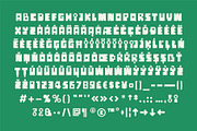 GOLAZO! Retro Display font, a Sans Serif Font by BTYPE (Thumbnail 5 of 8)