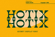 Hotix - Quirky Display Font, a Handwritten Font by Koplexs Studio (Thumbnail 1 of 9)
