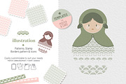 Illustration Set for Kids Designs, a Card Template by AnneCeline (Thumbnail 1 of 7)