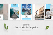 Travel Pinterest Posts, a Social Media Template by Social Corner Graphics (Thumbnail 2 of 8)