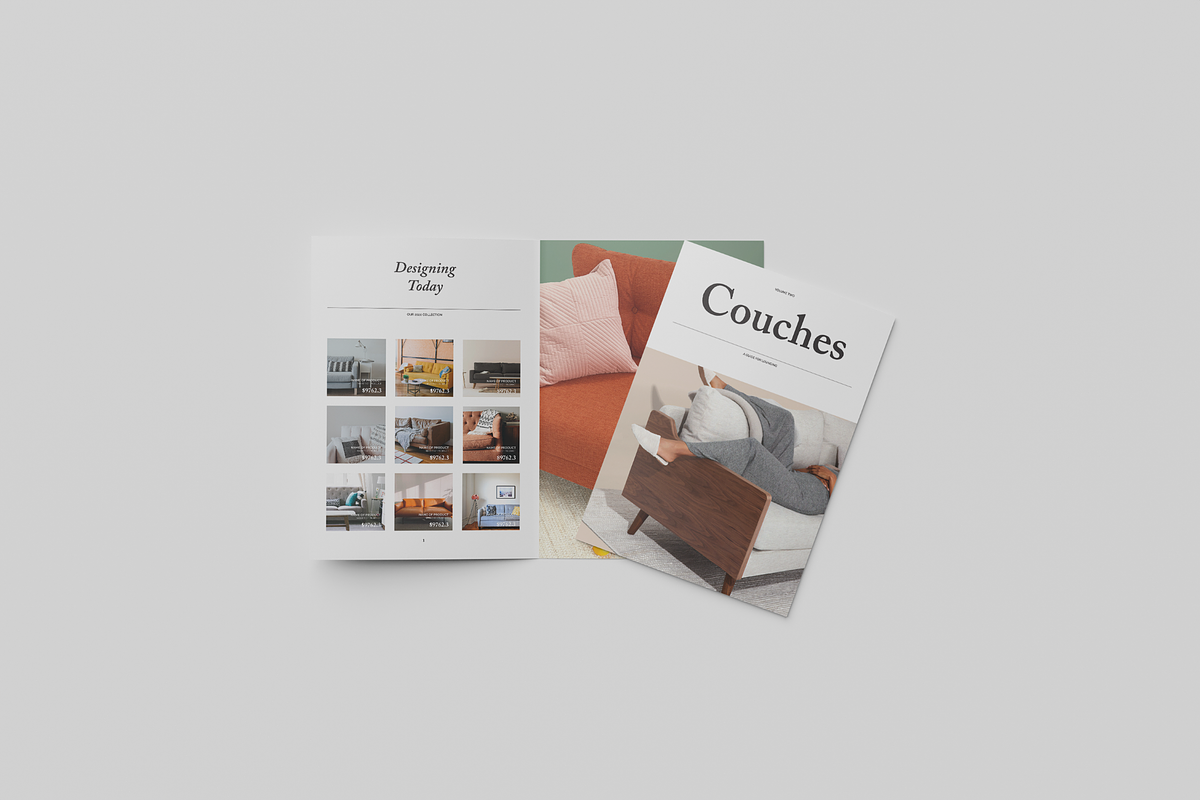 A4 Bifold Brochure Mockup Bundle 72, a Books & Magazine Mockup by Graphicuss (Photo 4 of 5)