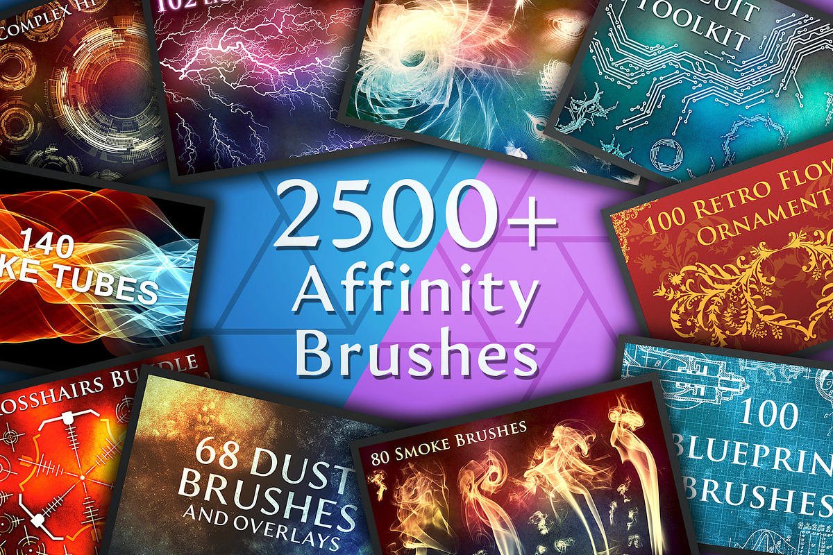 2500+ Affinity Brushes, a Brush Add-On by xresch (Photo 1 of 31)