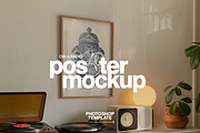 A3 Poster Mockup in Retro Scene, an Advertising Mockup by WasMockups (Thumbnail 1 of 6)