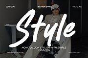Remontada – Brush Display Font, a Handwritten Font by Fikryal Studio (Thumbnail 5 of 12)
