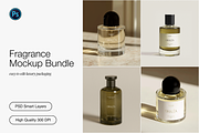 4 Fragrance Bottle Mockup Set, a Packaging Mockup by Digital Asset Co (Thumbnail 1 of 7)