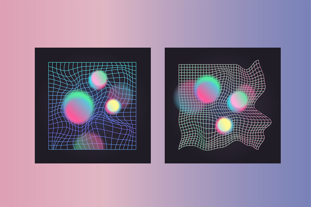 Bundle: Retrowave & Nostalgia Pack, an Object Graphic by Oksana Trygub (Photo 11 of 27)