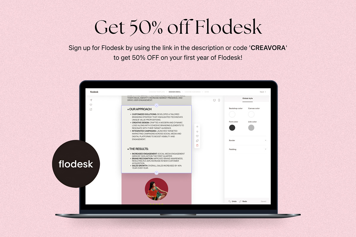 Moena - Flodesk Email Templates, an Email Template by Creavora (Photo 12 of 13)
