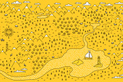National Park Map Elements, a Decorative Illustration by Ilia Design (Thumbnail 6 of 7)