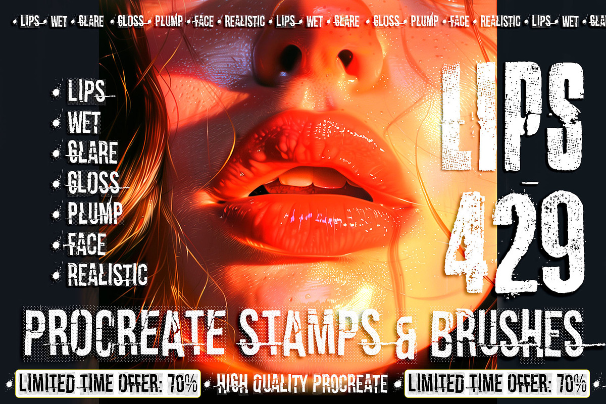 procreate brushes stamp, a Brush Add-On by SannaIllustrations (Photo 5 of 6)