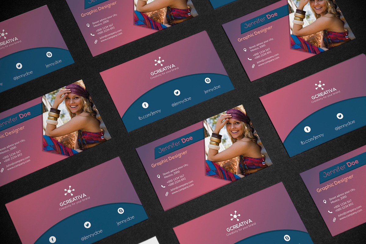 Business Card Creative, a Business Card Template by DesignsStore (Photo 1 of 2)