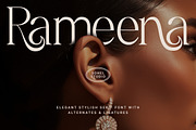 Rameena - Modern Elegant Serif, a Serif Font by Sohel Studio (Thumbnail 1 of 10)