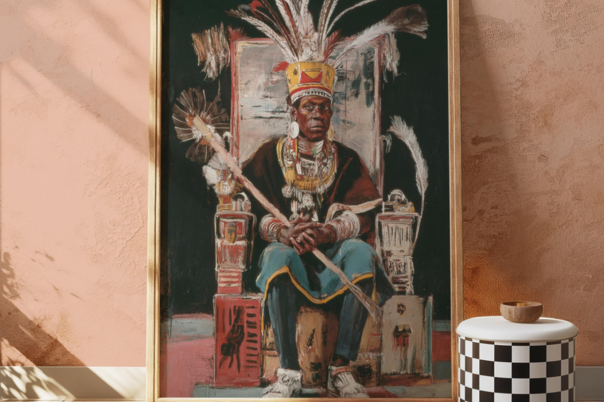 African Rhythm Wall Art Collection, an Illustration by PrintablesByFranklyn (Photo 4 of 10)