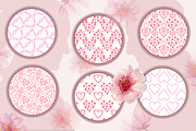 Cherry Blossom Hearts, a Decorative Illustration by EL_SUHOVA (Thumbnail 12 of 15)