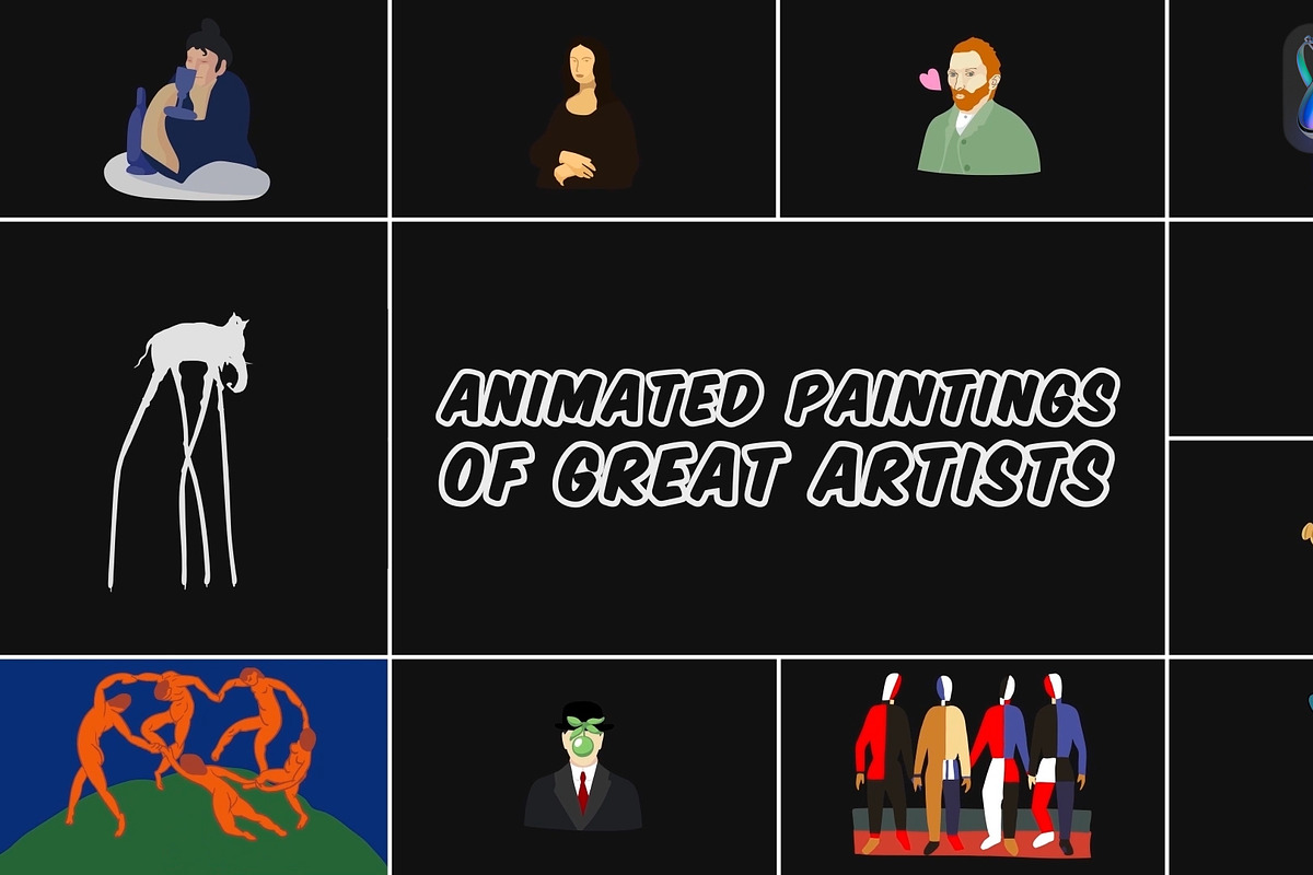 Paintings of Great Artists for FCPX, a Templates & Theme by 2dfx (Photo 1 of 2)