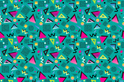 11 abstract memphis patterns, a Pattern Graphic by natsa (Thumbnail 5 of 6)