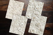 Ivory Floral Lace Scrapbook Paper, a Background Graphic by V Design Creator (Thumbnail 9 of 12)