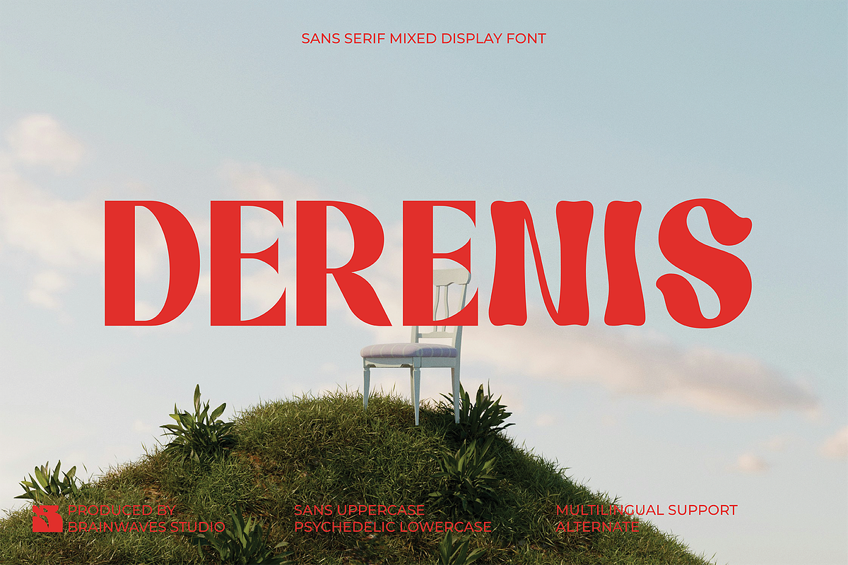 Derenis - Mixed Display Font, a Sans Serif Font by Brainwaves.Studio (Photo 1 of 10)